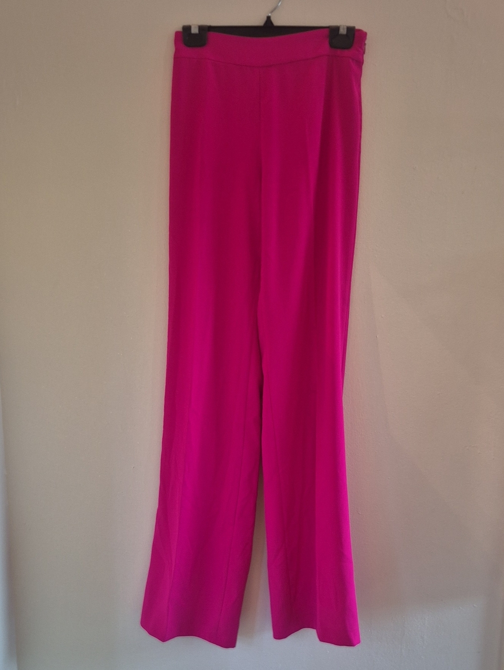 Zara Bright Fuchsia Wide-Leg Trousers